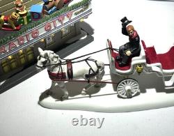 Dept 56 Christmas in City Series Radio City Music Hall & Handsom Cab