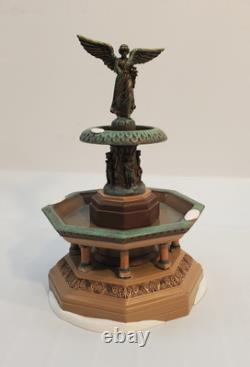 Dept 56 Christmas in the City Bethesda Fountain 6003193 Central Park proof
