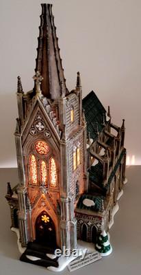 Dept 56 Christmas in the City Cathedral of St. Nicholas LTD ED- Signed Rare