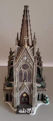 Dept 56 Christmas in the City Cathedral of St. Nicholas LTD ED- Signed Rare