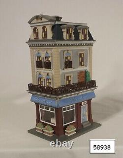 Dept 56 Christmas in the City-Chez Monet Restaurant -Used #58938