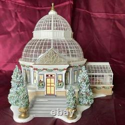 Dept 56 Christmas in the City, Crystal Gardens Conservatory- Set of 4 #59219