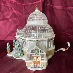 Dept 56 Christmas in the City, Crystal Gardens Conservatory- Set of 4 #59219