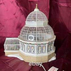 Dept 56 Christmas in the City, Crystal Gardens Conservatory- Set of 4 #59219