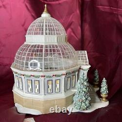 Dept 56 Christmas in the City, Crystal Gardens Conservatory- Set of 4 #59219