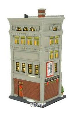Dept 56 Christmas in the City FAO Schwartz #6007583 BRAND NEW 2021 Free Shipping