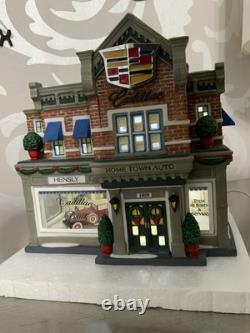 Dept 56 Christmas in the City Hensley Cadillac & Buick 56.59235 2004
