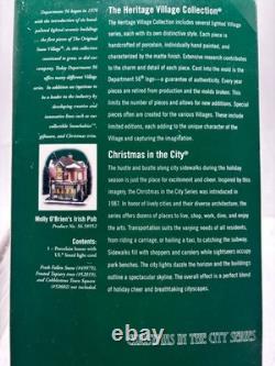 Dept 56 Christmas in the City Molly O'Brien's Irish Pub #58952 READ