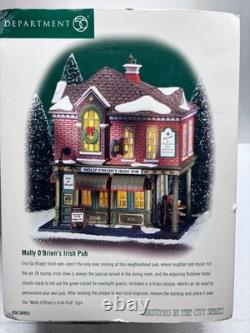 Dept 56 Christmas in the City Molly O'Brien's Irish Pub #58952 READ