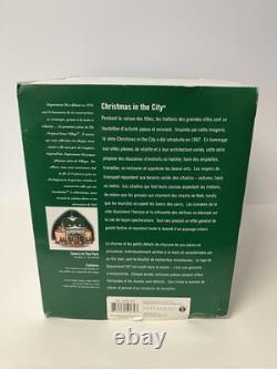 Dept 56 Christmas in the City Tavern in the Park Restaurant #58928 with Box
