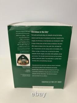 Dept 56 Christmas in the City Tavern in the Park Restaurant #58928 with Box
