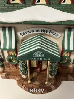 Dept 56 Christmas in the City Tavern in the Park Restaurant #58928 with Box