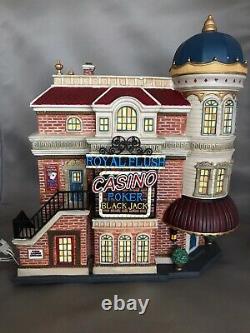 Dept 56 Christmas in the city collection. Royal Flush Casino