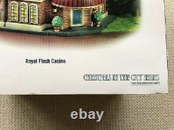 Dept 56 Christmas in the city collection. Royal Flush Casino