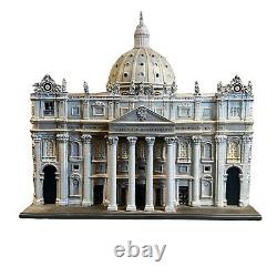 Dept 56 Churches Of The World St. Peter's Basilica Has Damage See Description