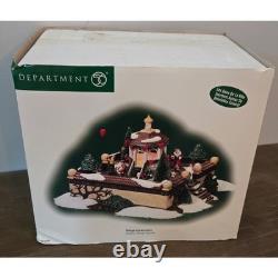 Dept 56 Classic Village Square Animated Lighted Christmas Gazebo 56.53406