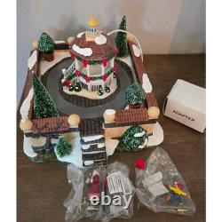 Dept 56 Classic Village Square Animated Lighted Christmas Gazebo 56.53406