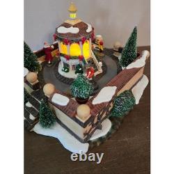 Dept 56 Classic Village Square Animated Lighted Christmas Gazebo 56.53406