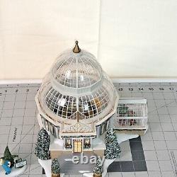 Dept 56 Crystal Gardens Conservatory Set Christmas In The City Collection