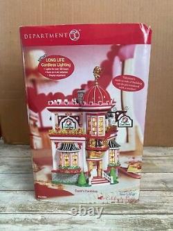 Dept 56 Cupid's Cardshop Ceramic Valentine's House in Box withFLAWS