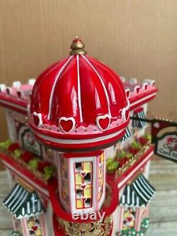 Dept 56 Cupid's Cardshop Ceramic Valentine's House in Box withFLAWS