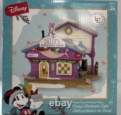 Dept 56 DAISY'S DOCKSIDE CAFE Disney Village 6014523 BRAND NEW 2025 LIMITED