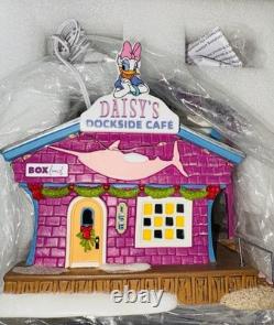 Dept 56 DAISY'S DOCKSIDE CAFE Disney Village 6014523 BRAND NEW 2025 LIMITED