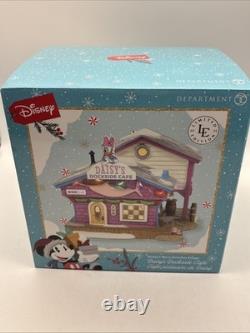 Dept 56 DAISY'S DOCKSIDE CAFE Disney Village 6014523 NEW 2025 LIMITED