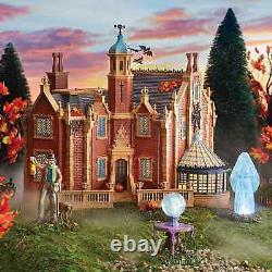 Dept 56 DISNEY WORLD HAUNTED MANSION SET/4 Halloween Village SILAS LEOTA BRIDE