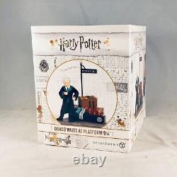 Dept 56 DRACO WAITS AT PLATFORM 9 3/4 Harry Potter 6003333 Hogwarts Express D56