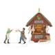 Dept 56 DRESSED TURKEY AUCTION S/2 Dickens Village 6014727 BRAND NEW