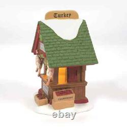 Dept 56 DRESSED TURKEY AUCTION S/2 Dickens Village 6014727 BRAND NEW