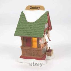 Dept 56 DRESSED TURKEY AUCTION S/2 Dickens Village 6014727 BRAND NEW