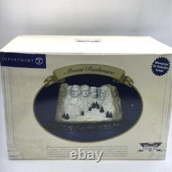 Dept 56 Department American Pride collection Mount Rushmore Ceramic Statue