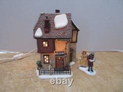 Dept. 56 Dickens 2002 Belle's House & 2002 Love or Money Scrooge & Belle