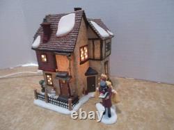 Dept. 56 Dickens 2002 Belle's House & 2002 Love or Money Scrooge & Belle