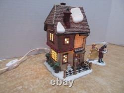 Dept. 56 Dickens 2002 Belle's House & 2002 Love or Money Scrooge & Belle