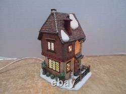 Dept. 56 Dickens 2002 Belle's House & 2002 Love or Money Scrooge & Belle