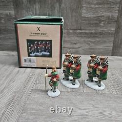 Dept 56 Dickens Village 12 days of Christmas + Village Sign II Missing 2 Piece