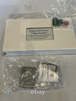 Dept 56 Dickens' Village Express Electric Train Set 52710 in Box Please Read