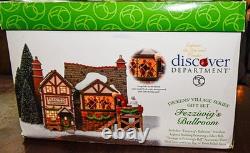 Dept 56 Dickens Village Fezziwigs Warehouse Ballroom Retired 2000