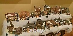 Dept. 56, Dickens Village, Lot of 97 including 40 Buildings & 57 Accessories