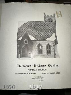 Dept 56 Dickens Village Norman Church