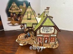 Dept 56 Dickens Village, Wilkenson & Kidd Saddlery #799914, Horse & Rider Rotate