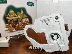 Dept 56 Dickens Village, Wilkenson & Kidd Saddlery #799914, Horse & Rider Rotate