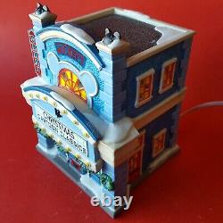 Dept 56 Disney Christmas Village MICKEY'S CINEMA Light-Up Porcelain Building