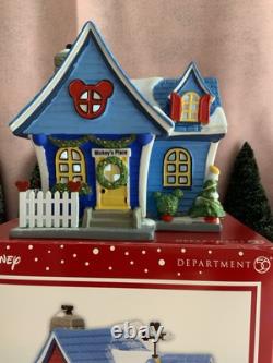 Dept 56 Disney Mickey's Merry Christmas House (was Red)