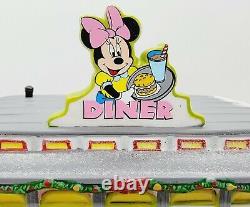 Dept 56 Disney Minnie's Diner Mickeys Christmas Village
