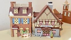 Dept 56 Disney Parks Village Lot Tinkerbell Silversmith Antiques 1&2 Fire Statio