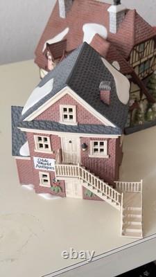 Dept 56 Disney Parks Village Lot Tinkerbell Silversmith Antiques 1&2 Fire Statio
